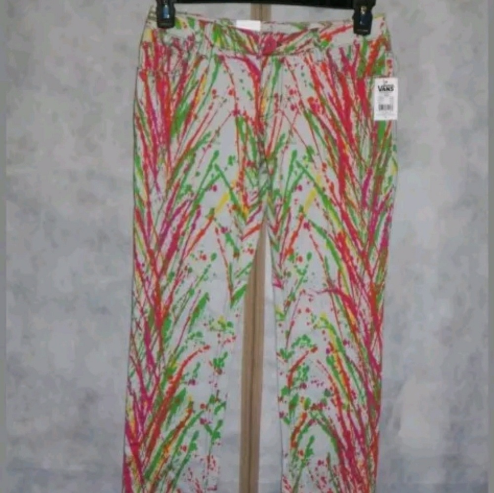 Vans Ultra Skinny Splatter Paint Jeans size 5